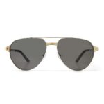 Cartier Signature CT0425S SUN Gold Platinum Sunglasses