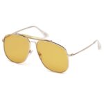 Tom Ford CONNOR Rose Gold Unisex Sunglasses