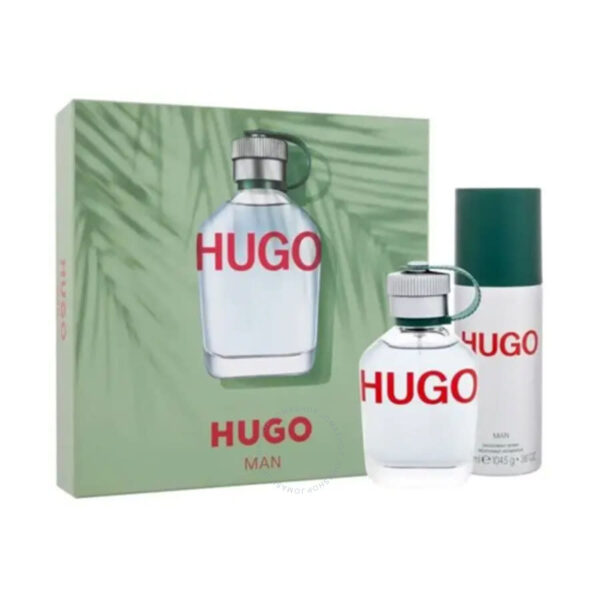 Mengotti Couture® Boss Hugo Man H.(Green)Coffret EDT 75 Ml + Deo 150 Ml hugo-boss-mens-gift-set-fragrances-3616304099496.jpg