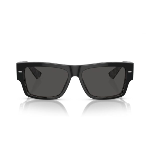 Dolce & Gabbana Black Grey Havana Sunglasses DG4451