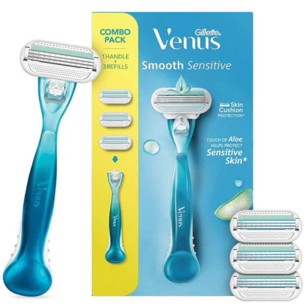 Gilette Venus Smooth 4* Pcs Women Giftset