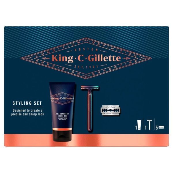 Mengotti Couture® Gillette King 3 Pcs Giftset Gillette King 3 Pcs Giftset