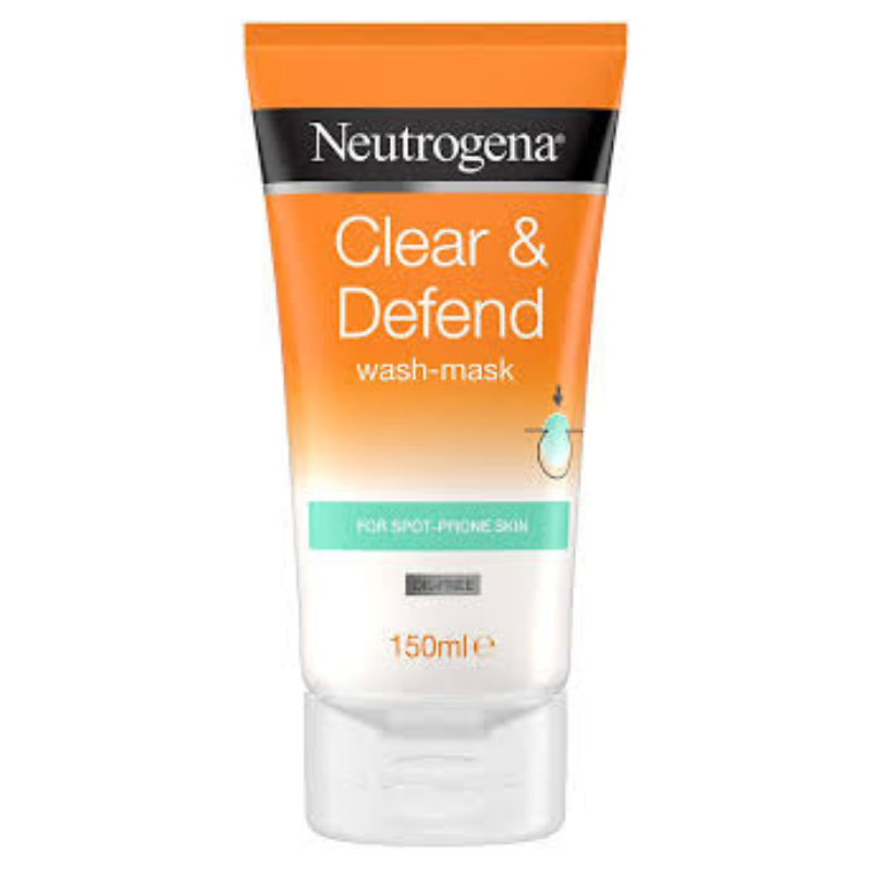 Neutrogena Clear & Defend Wash Mask 150Ml Neutrogena Clear & Defend Wash Mask 150Ml