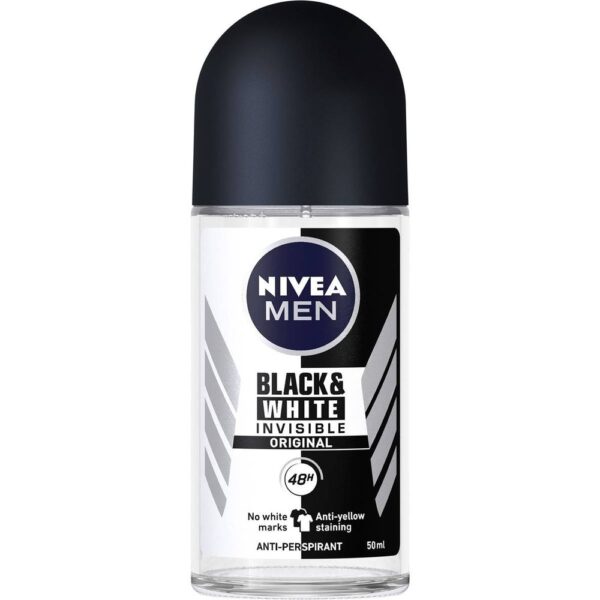 Mengotti Couture® Nivea Deo Roll Black & White Original 50Ml Nivea Deo Roll Black & White Original 50Ml