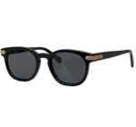 Louis Vuitton LV Signature Square Gold Round Sunglasses