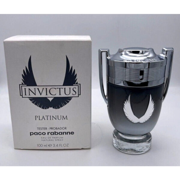 Mengotti Couture® Tester Paco Rabanne Invictus Platinum 100ML EDP Tester Paco Rabanne Invictus Platinum 100ML EDP