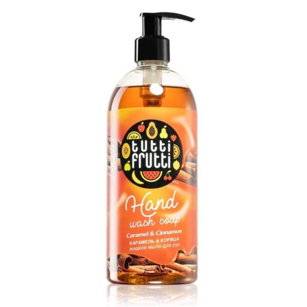 Tutti Frutti Hand Soap Caramel & Cinnamon 500Ml