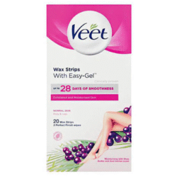 Veet Body& Legs Wax Strips *20 Normal Skin