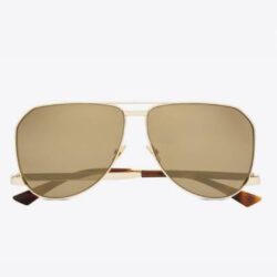 Yves Saint Laurent - SL 608 DUST Gold Aviator Sunglasses