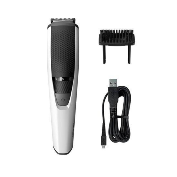 Beard Trimmer 3 for Face and Hair, Black/Grey