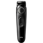 Beard Trimmer 3 for Face and Hair, Black/Grey