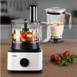 Braun, Food Processor 8 In 1 800W 2.1L White