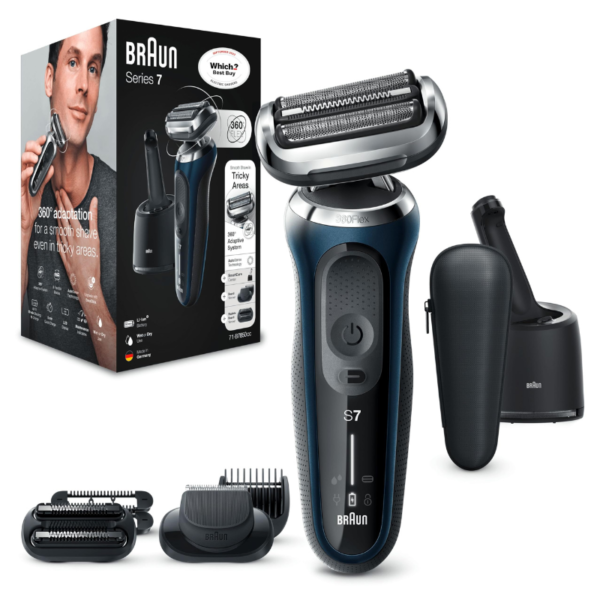 Braun Shaver Electric Razor With 360 Degree Adaptation 4 In 1