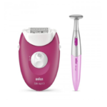 Braun Silk Epil 3 Epilator Raspberry Pink