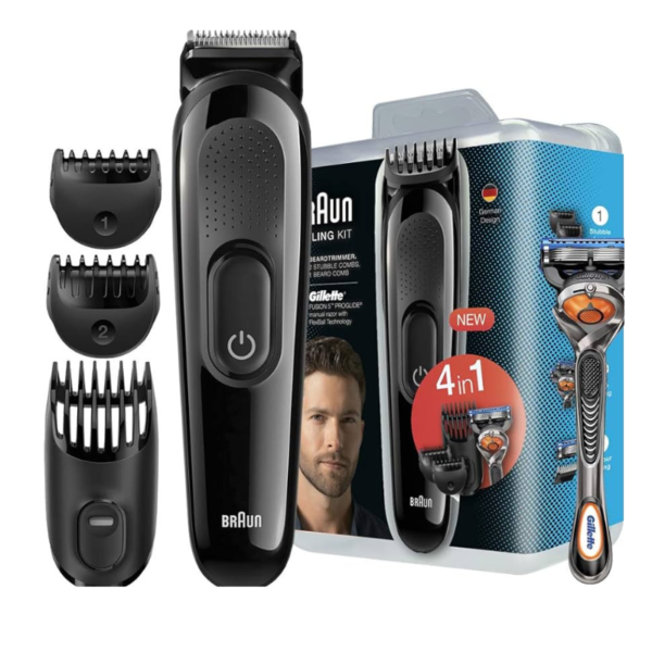 Braun Styling Hair And Beard Trimmer 4 in 1 For Men