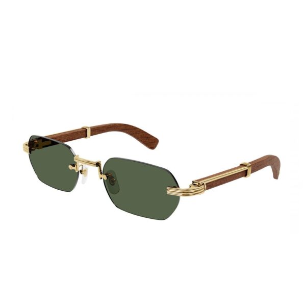 Black and gold cartier sunglasses online