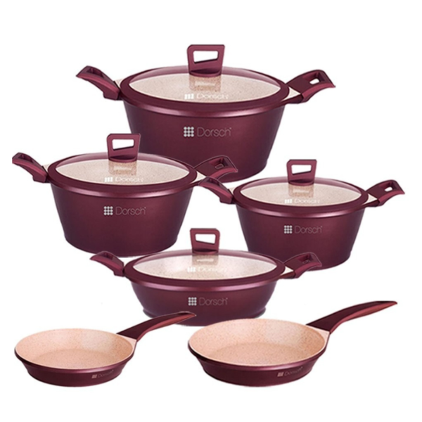 Dorsch Ceramic Premium Cookware Set 6 pcs