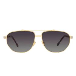 FRED Sunglasses Force 10 FG40030U 30E GoldBrown Double Cable 60mm Sunglasses