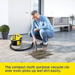 Karcher Compact Multi-Purpose Vacuum Cleaner Incl. 18V Battery