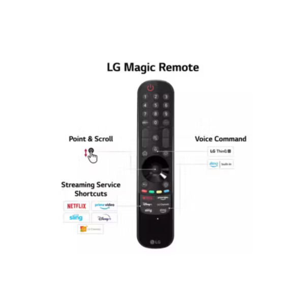 LG TV 65′ UHD WEBOS23 Magic Remote