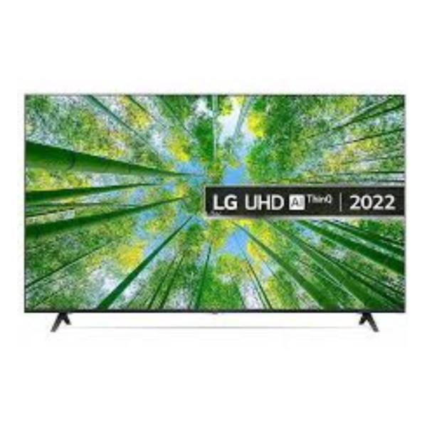 LG UHD 4K Smart TV 55 inch Series 80 HDR10 Pro, Bezeless design -55UQ75006