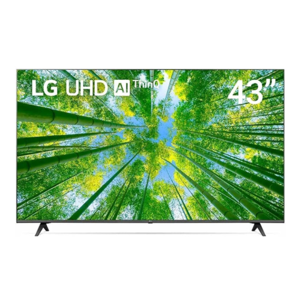 LG Uhd 4K Tv 43 Inch Uq80006 Series, 4K Active Hdr Webos Smart Thinq Ai-43UQ80006LD