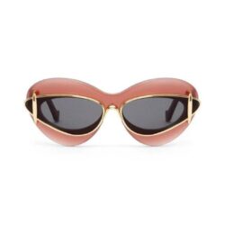 Loewe Lw40119i Double Frame 66a Pink Sunglasses