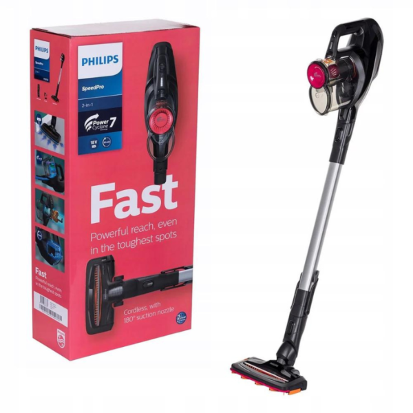 Philips SpeedPro Cordless Stick Vacuum Cleaner 2 in 1