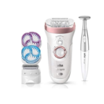 Silk-épil 9 SkinSpa SensoSmart Wet & Dry epilator with 13 extras incl.