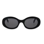 Celine Oval Sunglasses Cl40194U Black Logo