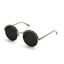 Chanel Square Ref. 2205Q Gold Sunglasses (3)