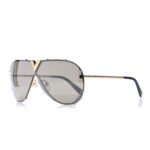 Louis Vuitton Metal LV Drive Sunglasses Z0897W Blue Gold