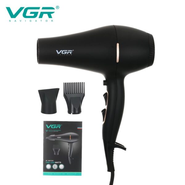 Mengotti Couture® Vgr V-433 3 Speed Thermostat High Power Hair Dryer