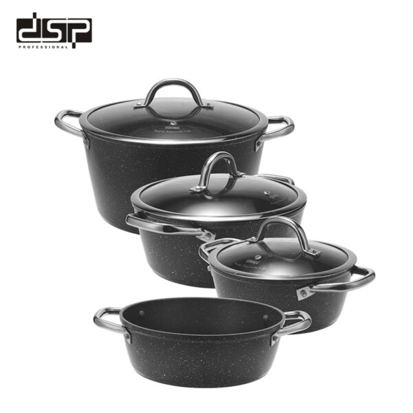 Mengotti Couture® Dsp Cookware Set Of 7 Pcs, Ca008-S02