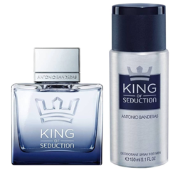 Antonio Banderas King Of Seduction EDT 100M LDeodorant 150ML Gift Set