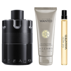 Azzaro The Most Wanted Homme EDP Intense Coffret 100ML 10ML Shower Gel 75ML