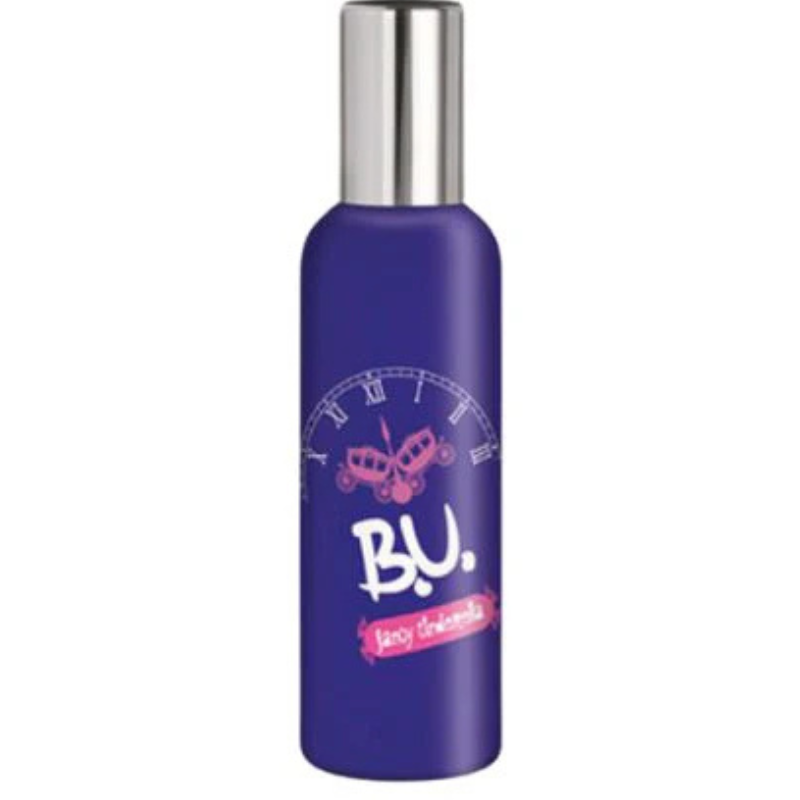 B.U. FANCY CINDERELLA EDT 50ML Description B.U. Fancy Cinderella Eau de Toilette is a magical, sweet fragrance that captures the essence of fairy-tale elegance. With delicate floral and fruity notes, it offers a light, enchanting scent perfect for day-to-day wear. Ideal for the whimsical and adventurous spirit, this fragrance adds a touch of charm to any occasion.