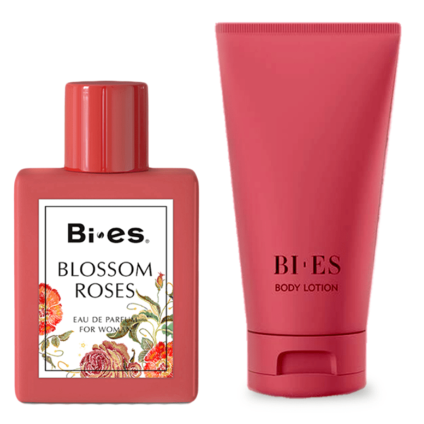 Bi Es Blossom Roses Femme Coffret EDP 100ML Body Lotion 150ML