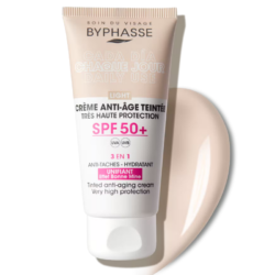 Byphasse Anti Aging Tinted Light Face Cream Spf50 50ML