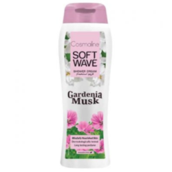 COSMALINE SOFTWAVE SHOWER GEL GARDENIA MUSK 650ML