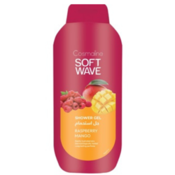 COSMALINE SOFTWAVE SHOWER GEL RASPBERRY MANGO 650ML