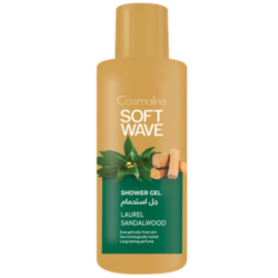 COSMALINE SOFTWAVE SHOWER GEL SANDALWOOD 650ML