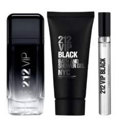 Carolina Herrera 212 Vip Black EDP Gift Set