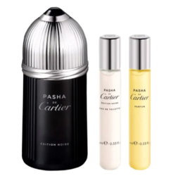 Cartier Pasha Edition Noire EDT Gift Set