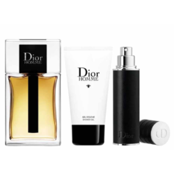 Chrtistian Dior Homme Coffret EDT 100ML 10ML Shower Gel 50ML