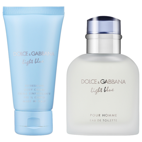 Dolce Gabbana DG Light Blue Homme Coffret EDT 75ML As 50ML