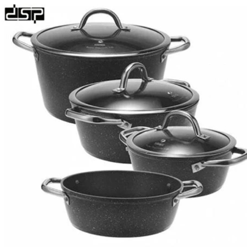 Dsp Cookware Set Of 7 Pcs, Ca008-S02