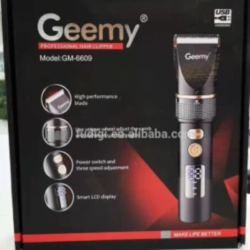 Gemei 6609 Professional Heavy Hair Trimmer Trimmer 180 Min Runtime 4 Length Settings (Black)