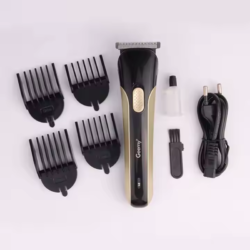 Gemei Gm6592 Beard Trimmer Rechargeable Professional Hair Clippers