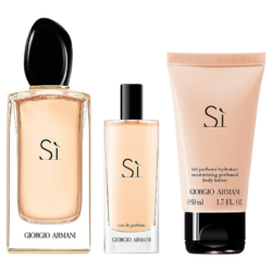 Giorgio Armani Si Femme Coffret EDP 100ML 15ML Body Lotion 50ML